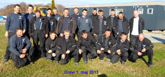 Crew Sæson 2013