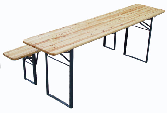 Plank bench, height: 45cm, width: 25cm, length: 220cm