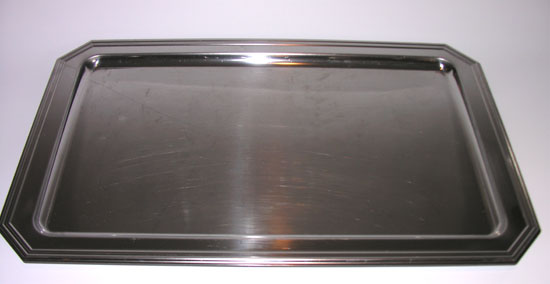 Tray stainless - 37x59cm