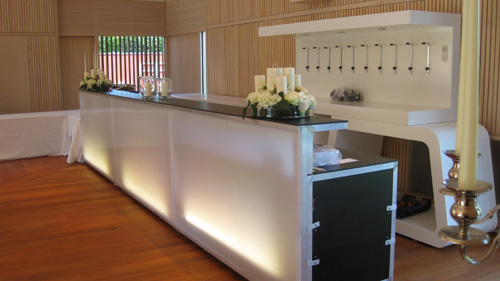 Bar system in modules of 2m - Acrylic