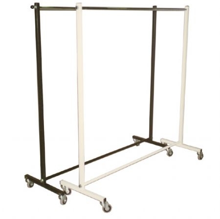 185-8600 Clothes hanger rack with hangers for 20 people