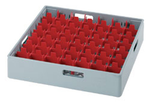 Compartment basket red 49 compartments