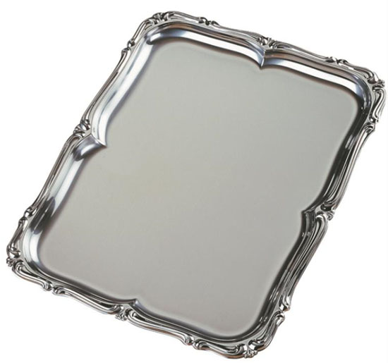185-50704 Tray - stainless steel - ALESSI 35x45 cm