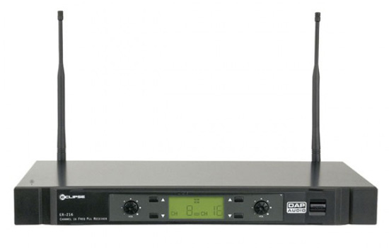 185-799313 Trådløs modtager 2 kanal ER-216 til mikrofoner